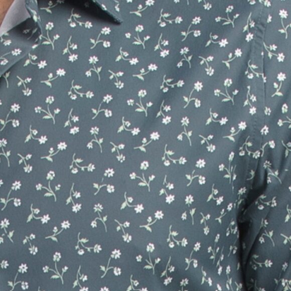 BONOBOS Slim Fit Tech Button Down Shirt - Picture 3 of 3